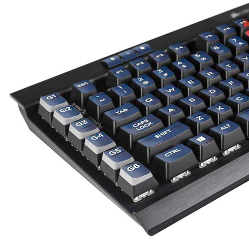 Guam Flag Dark Wood K95 RGB PLATINUM Mechanical Gaming Keyboard Skin